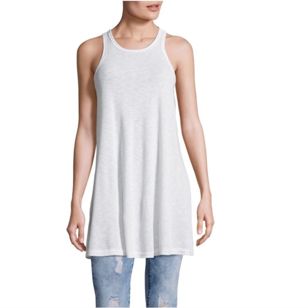 Free People Beach white mini tank dress NWT - Picture 5 of 8